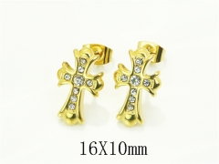 Stainless Steel Jewelry Wholesale - Stainless Steel Earrings - HY30E2126PQ