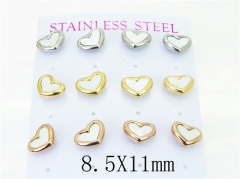 Stainless Steel Jewelry Wholesale - Stainless Steel Earrings - HY59E1023IIT