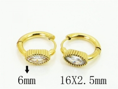 Stainless Steel Jewelry Wholesale - Stainless Steel Earrings - HY06E0564HDD