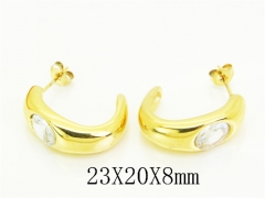 Stainless Steel Jewelry Wholesale - Stainless Steel Earrings - HY48E0092HHR