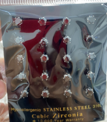Stainless Steel Jewelry Wholesale - Stainless Steel Earrings - HY30EA001