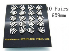 Stainless Steel Jewelry Wholesale - Stainless Steel Earrings - HY30E1436HIZ