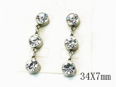 Stainless Steel Jewelry Wholesale - Stainless Steel Earrings - HY25E0610LL