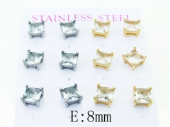 Stainless Steel Jewelry Wholesale - Stainless Steel Earrings - HY59E0991ILL