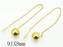Stainless Steel Jewelry Wholesale - Stainless Steel Earrings - HY59E0833LSS