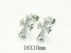Stainless Steel Jewelry Wholesale - Stainless Steel Earrings - HY30E2125NL