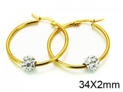 Stainless Steel Jewelry Wholesale - Stainless Steel Earrings - HY21E0011IK