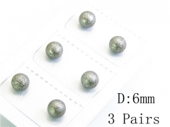Stainless Steel Jewelry Wholesale - Stainless Steel Earrings - HY70E0179LZ