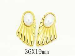 Stainless Steel Jewelry Wholesale - Stainless Steel Earrings - HY30E2095ML