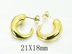 Stainless Steel Jewelry Wholesale - Stainless Steel Earrings - HY22E0657HLA