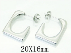 Stainless Steel Jewelry Wholesale - Stainless Steel Earrings - HY70E0310KR