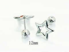 Stainless Steel Jewelry Wholesale - Stainless Steel Earrings - HY70E1424KT