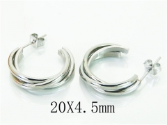 Stainless Steel Jewelry Wholesale - Stainless Steel Earrings - HY05E2047HJW