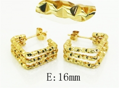 Stainless Steel Jewelry Wholesale - Stainless Steel Earrings - HY58E2010KW
