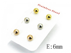 Stainless Steel Jewelry Wholesale - Stainless Steel Earrings - HY58E1423KQ