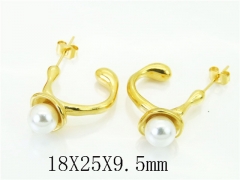 Stainless Steel Jewelry Wholesale - Stainless Steel Earrings - HY06E0478HDD