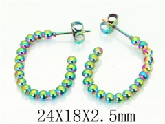 Stainless Steel Jewelry Wholesale - Stainless Steel Earrings - HY70E0530LW