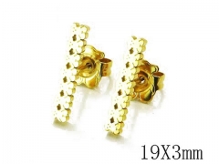 Stainless Steel Jewelry Wholesale - Stainless Steel Earrings - HY90E0173OZ