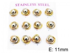 Stainless Steel Jewelry Wholesale - Stainless Steel Earrings - HY59E0534HMV