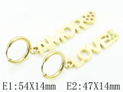 Stainless Steel Jewelry Wholesale - Stainless Steel Earrings - HY21E0136HNR