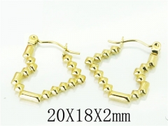 Stainless Steel Jewelry Wholesale - Stainless Steel Earrings - HY70E0818LW
