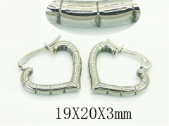 Stainless Steel Jewelry Wholesale - Stainless Steel Earrings - HY06E0491NB