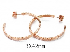 Stainless Steel Jewelry Wholesale - Stainless Steel Earrings - HY90E0235HOS