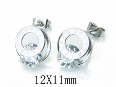 Stainless Steel Jewelry Wholesale - Stainless Steel Earrings - HY47E0116ME