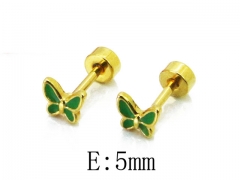 Stainless Steel Jewelry Wholesale - Stainless Steel Earrings - HY67E0328JC