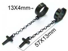 Stainless Steel Jewelry Wholesale - Stainless Steel Earrings - HY05E1386HIL
