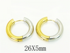 Stainless Steel Jewelry Wholesale - Stainless Steel Earrings - HY30E1569ML