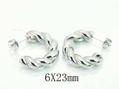 Stainless Steel Jewelry Wholesale - Stainless Steel Earrings - HY05E2049PL