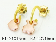 Stainless Steel Jewelry Wholesale - Stainless Steel Earrings - HY90E0334HLC