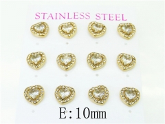 Stainless Steel Jewelry Wholesale - Stainless Steel Earrings - HY59E1089JHE