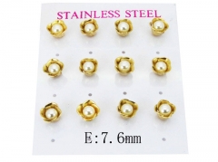 Stainless Steel Jewelry Wholesale - Stainless Steel Earrings - HY59E0523HIL