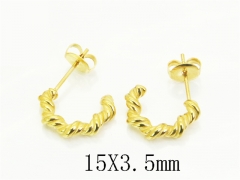 Stainless Steel Jewelry Wholesale - Stainless Steel Earrings - HY48E0096PW