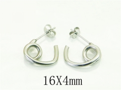 Stainless Steel Jewelry Wholesale - Stainless Steel Earrings - HY06E0411LE