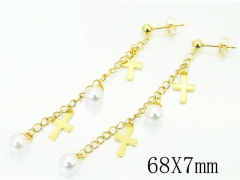 Stainless Steel Jewelry Wholesale - Stainless Steel Earrings - HY59E0945MV