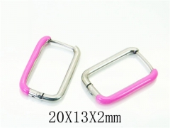 Stainless Steel Jewelry Wholesale - Stainless Steel Earrings - HY70E0482JLE