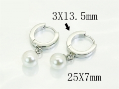 Stainless Steel Jewelry Wholesale - Stainless Steel Earrings - HY30E2123LS