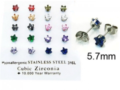 Stainless Steel Jewelry Wholesale - Stainless Steel Earrings - HY25E0645ILY