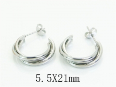 Stainless Steel Jewelry Wholesale - Stainless Steel Earrings - HY05E2160HIW