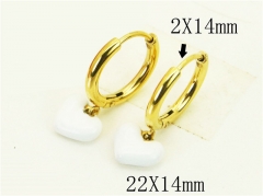Stainless Steel Jewelry Wholesale - Stainless Steel Earrings - HY06E0346NA