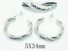 Stainless Steel Jewelry Wholesale - Stainless Steel Earrings - HY22E0642HHV