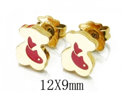 Stainless Steel Jewelry Wholesale - Stainless Steel Earrings - HY90E0299HWW