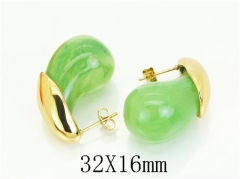 Stainless Steel Jewelry Wholesale - Stainless Steel Earrings - HY80E1275PV