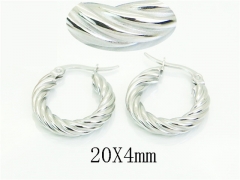 Stainless Steel Jewelry Wholesale - Stainless Steel Earrings - HY58E1938JS