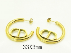 Stainless Steel Jewelry Wholesale - Stainless Steel Earrings - HY41E0023HWL