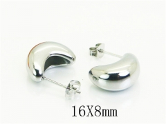 Stainless Steel Jewelry Wholesale - Stainless Steel Earrings - HY54E0178KR