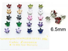Stainless Steel Jewelry Wholesale - Stainless Steel Earrings - HY25E0678JFF